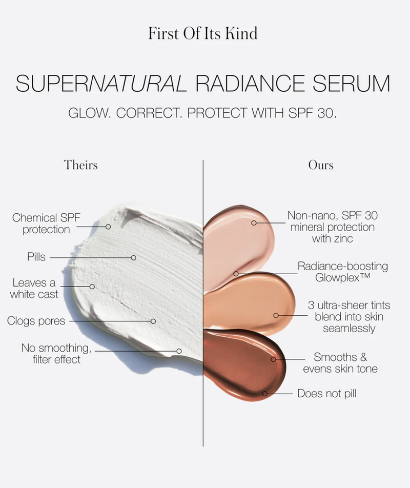 SuperNatural Radiance Serum Broad Spectrum SPF 30 Sunscreen