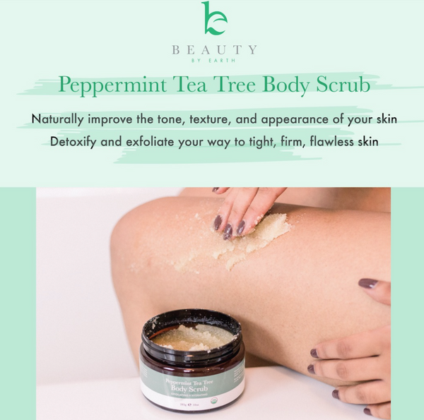 Peppermint Tea Tree Body Scrub