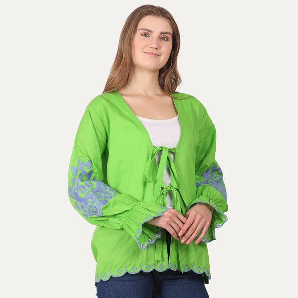 Camilla Green Top