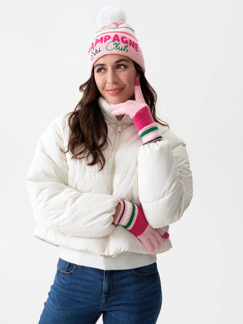 Shiraleah Colorado Touchscreen Gloves, Ivory
