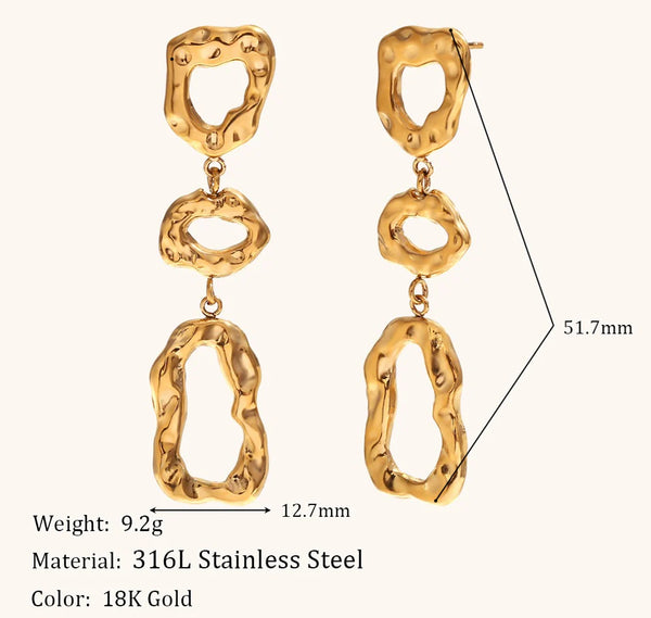 Ciro Statement 3 Drop Earring