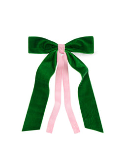 Shiraleah Two-Tone Velvet Bow Clip