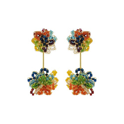 Mix Agatha Handmade Crochet Earrings