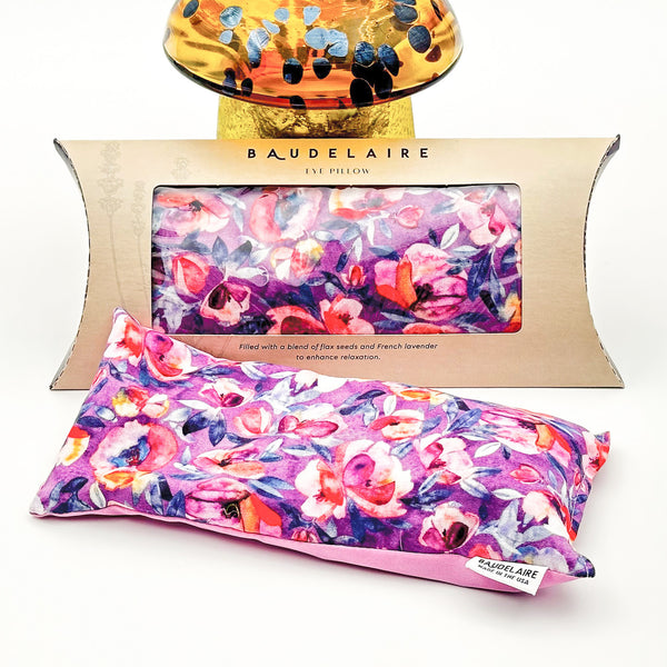 Floral Print Eye Pillow