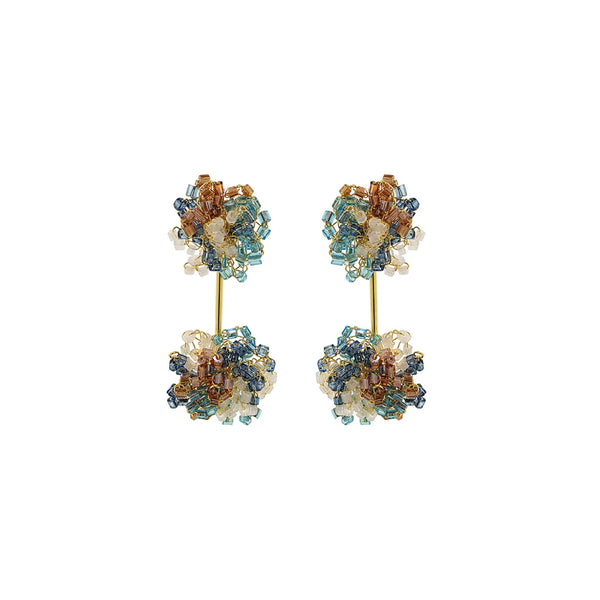 Mix Agatha Handmade Crochet Earrings