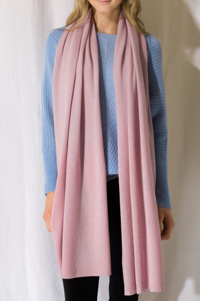 Sustainably Sourced Cashmere Travel Wrap