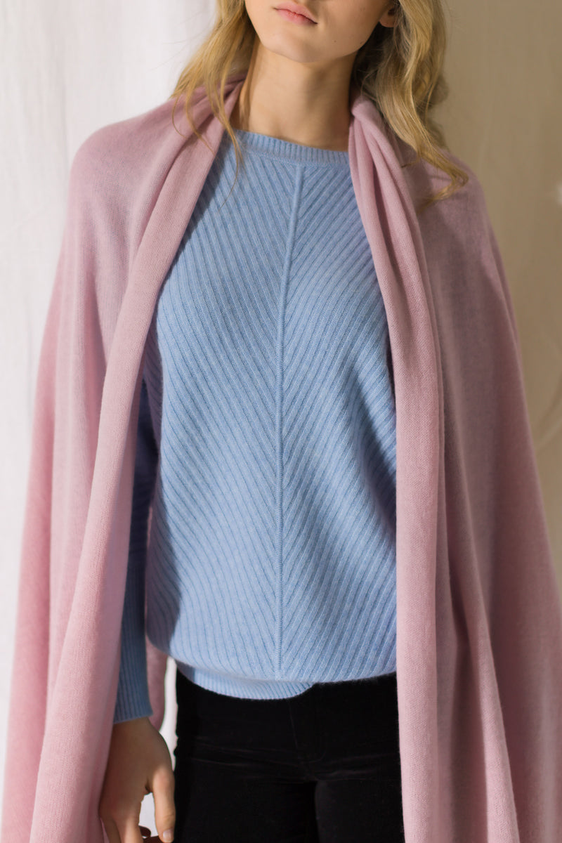 Sustainably Sourced Cashmere Travel Wrap