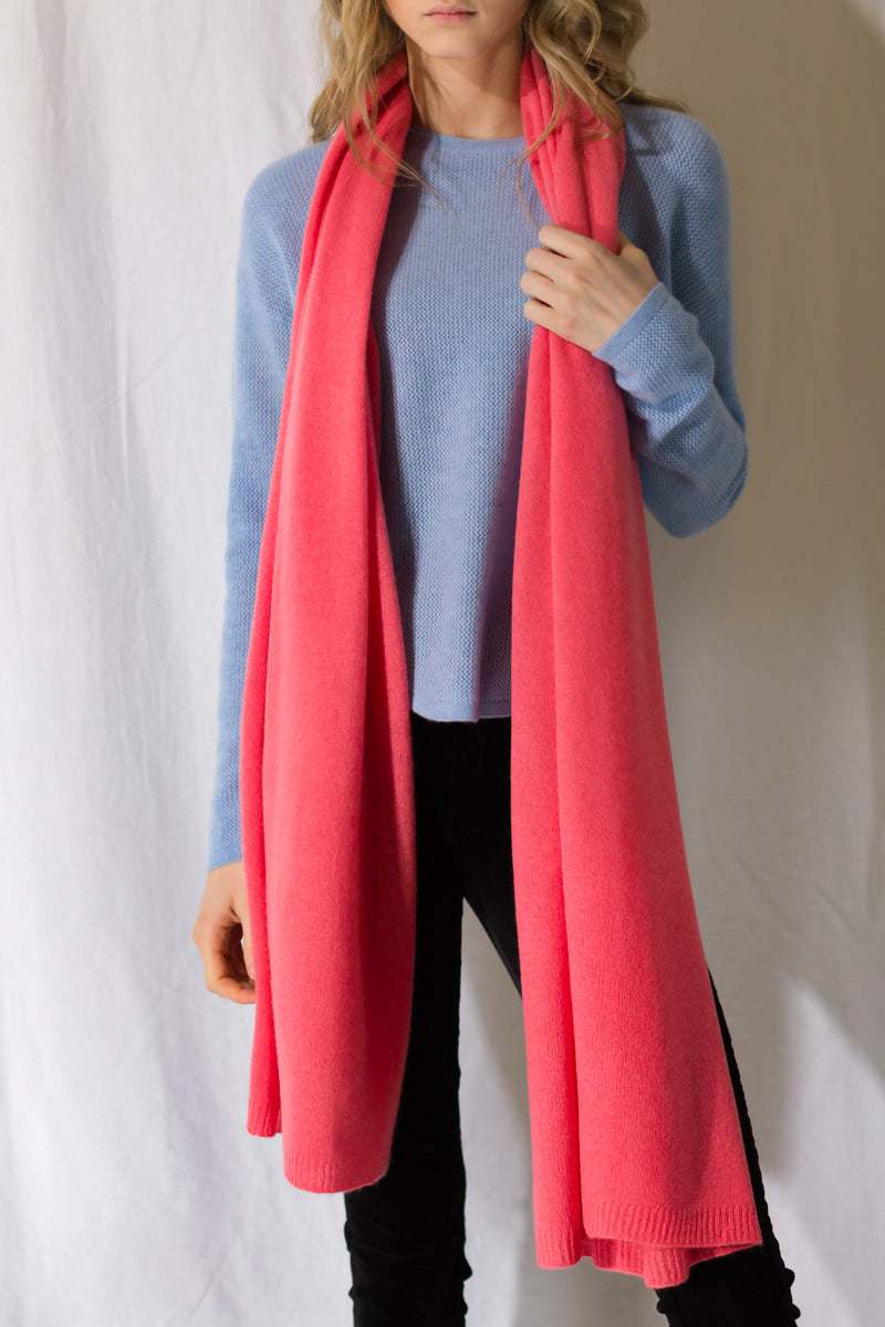Sustainably Sourced Cashmere Travel Wrap