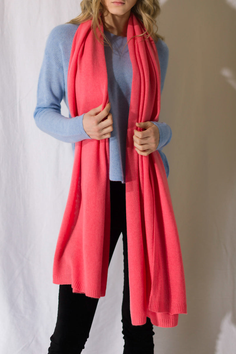 Sustainably Sourced Cashmere Travel Wrap