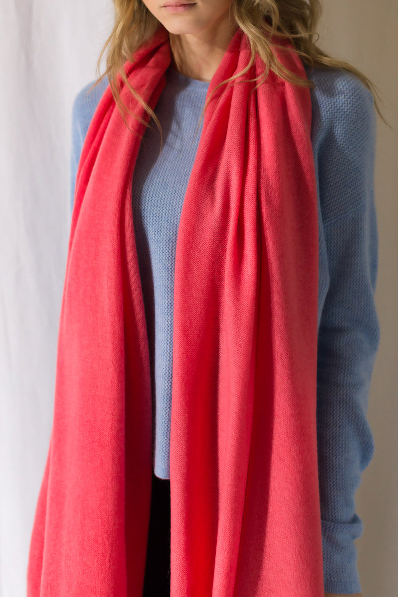 Sustainably Sourced Cashmere Travel Wrap