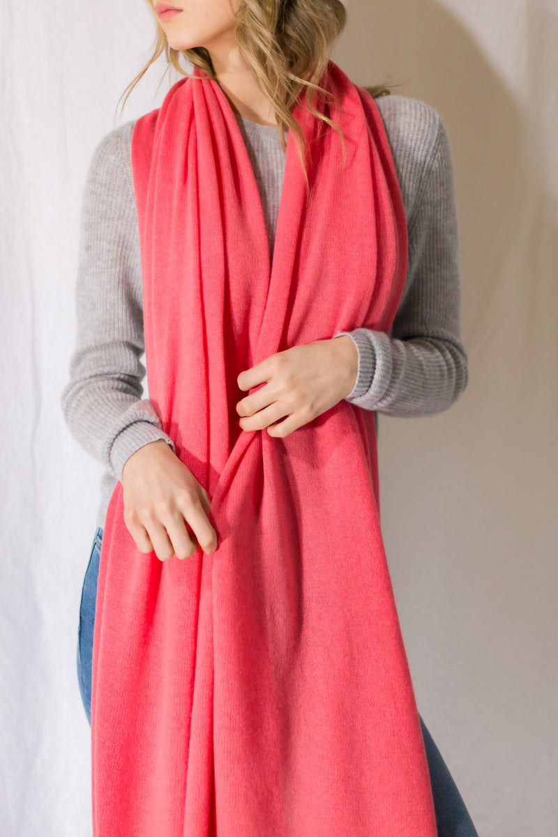 Sustainably Sourced Cashmere Travel Wrap