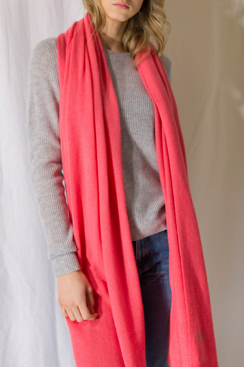 Sustainably Sourced Cashmere Travel Wrap
