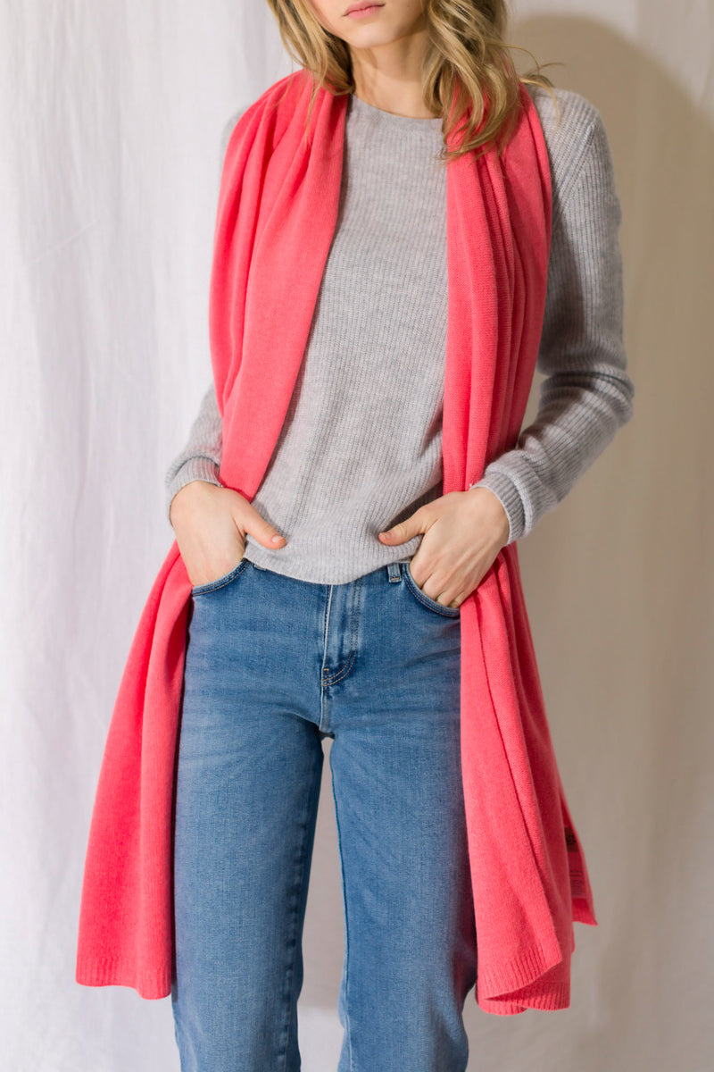 Sustainably Sourced Cashmere Travel Wrap