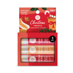 Christmas Treats Tinted Lip Balm Set Of 3