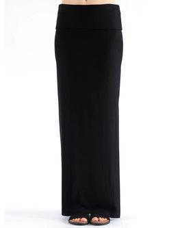 MAXI SLIT SKIRT