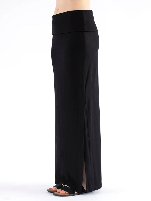 MAXI SLIT SKIRT