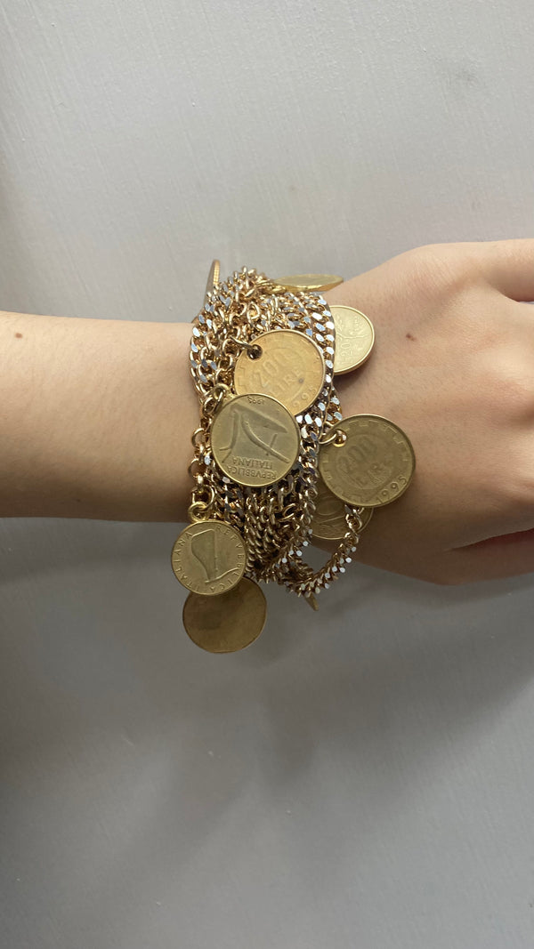 Coin Bracelet