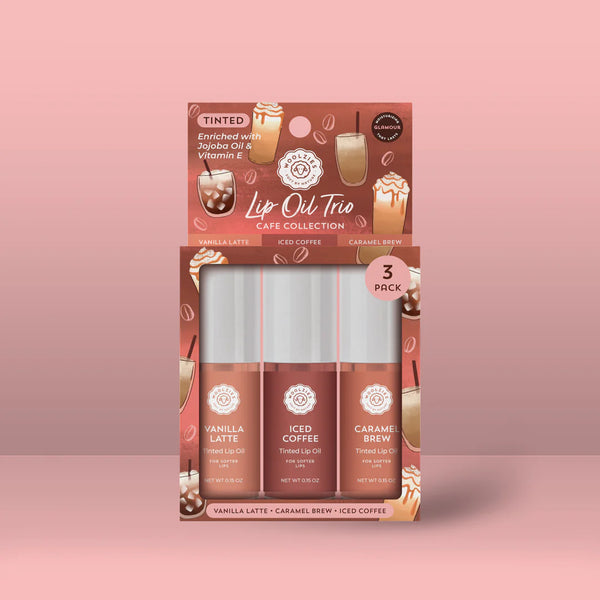 Tinted Lip Oil Trio - Café Collection