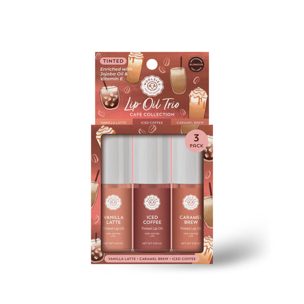 Tinted Lip Oil Trio - Café Collection