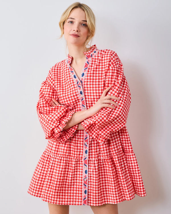 Rosalita Dress in Garden Gingham