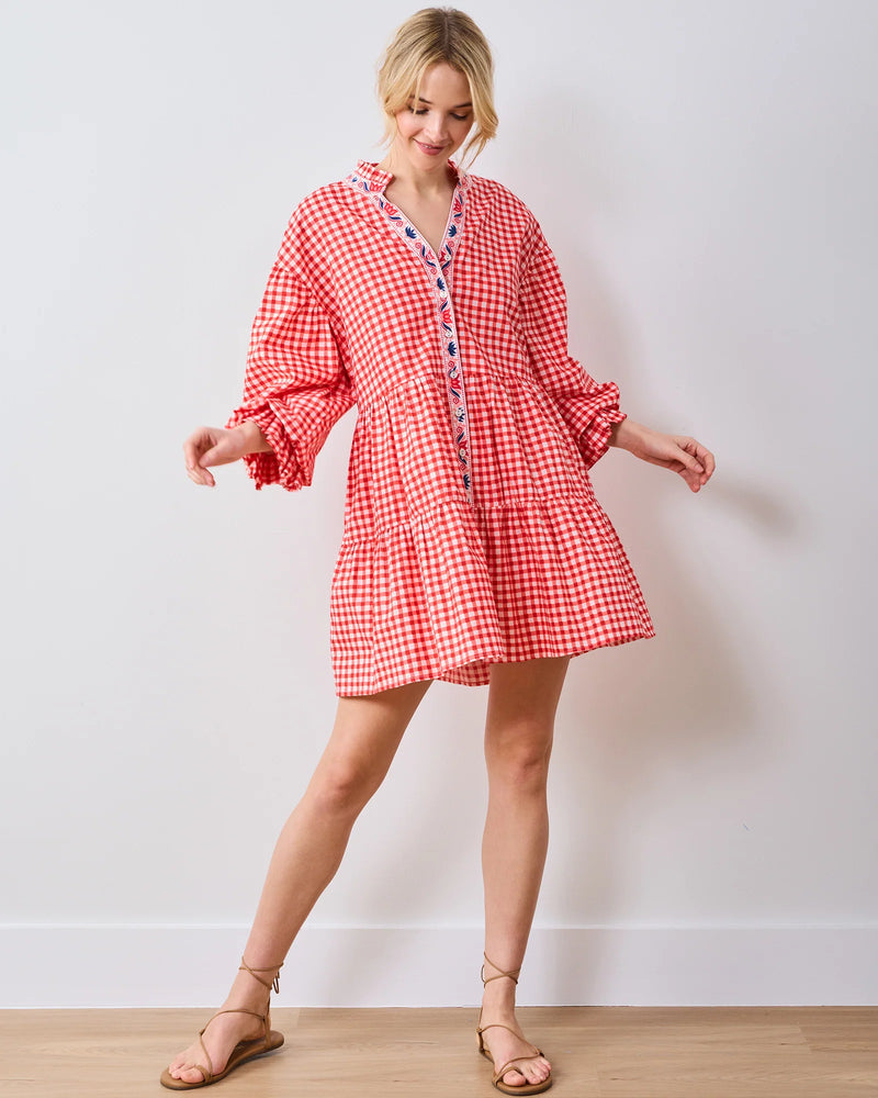 Rosalita Dress in Garden Gingham