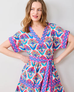 Atlantic Dress in Geo Floral