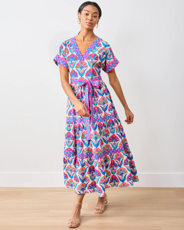 Harbour Dress in Geo Floral