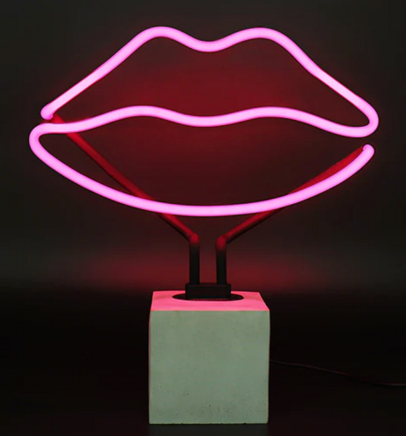 Neon Lip Light Lamp