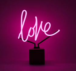Neon Love Light Lamp