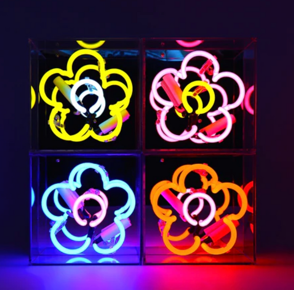 Neon Flower Lamp