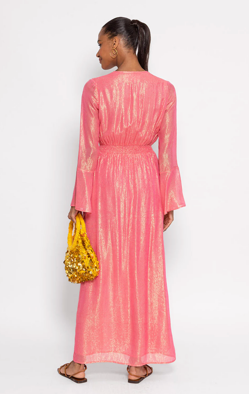 Nola Sunset Pink Maxi Dress