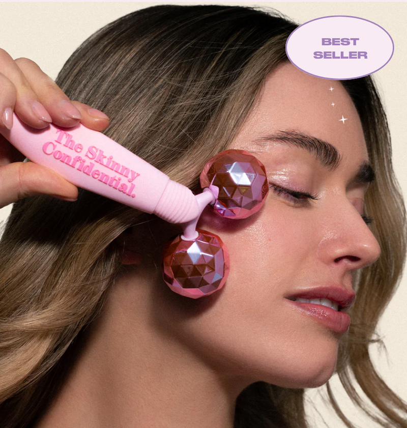 Pink Balls  Face Massager