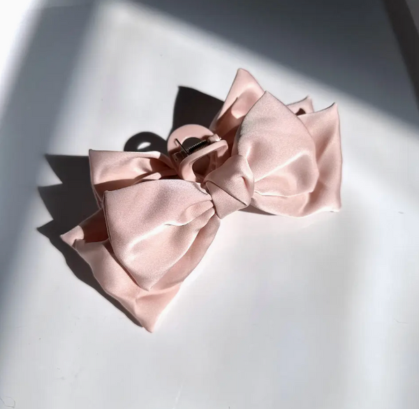 Ballet Bow Claw Hair Clip