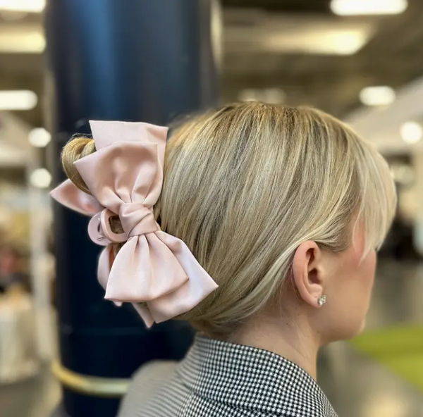 Ballet Bow Claw Hair Clip