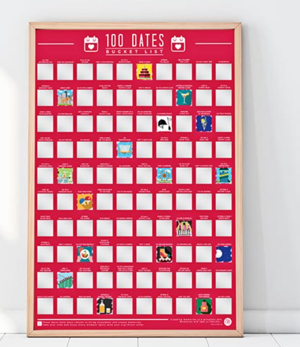 100 Dates to go on Bucket List