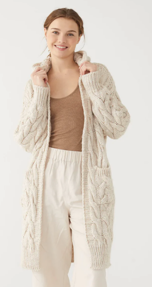 Bonfire Sea Salt Hooded Duster