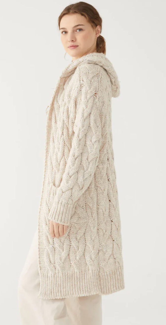 Bonfire Sea Salt Hooded Duster