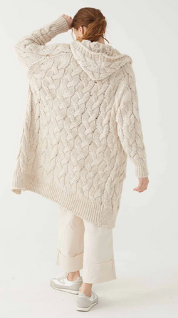 Bonfire Sea Salt Hooded Duster