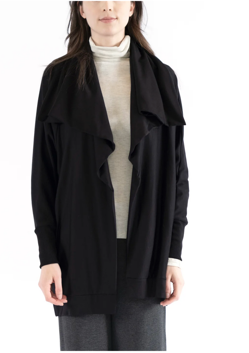 Ultra-soft Bamboo Fleece  Shawl Collar Jacket