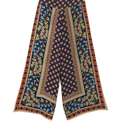 Moorish Blue Palazzo Pants