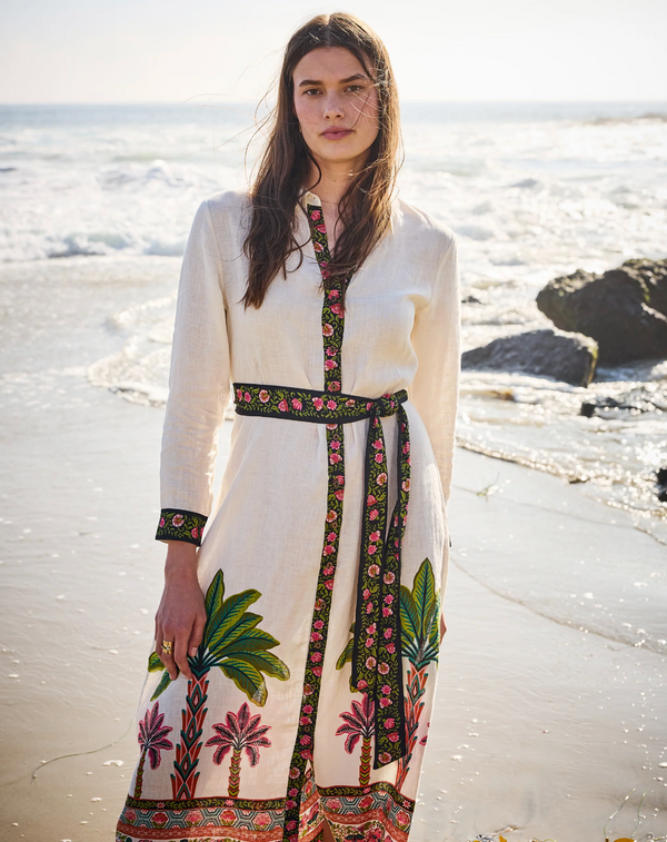 Monaco Midi Dress in Playa Palms