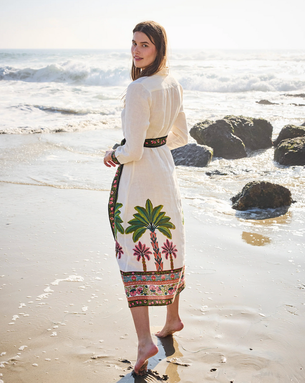 Monaco Midi Dress in Playa Palms