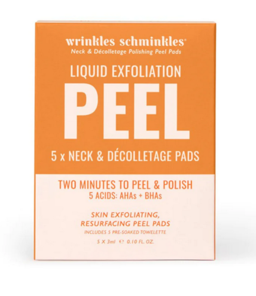Neck & Décolletage Polishing Peel Pads - 5 Pack
