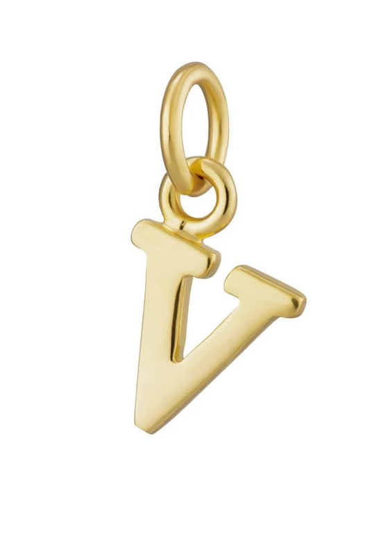 Initial Charms - Gold Plated