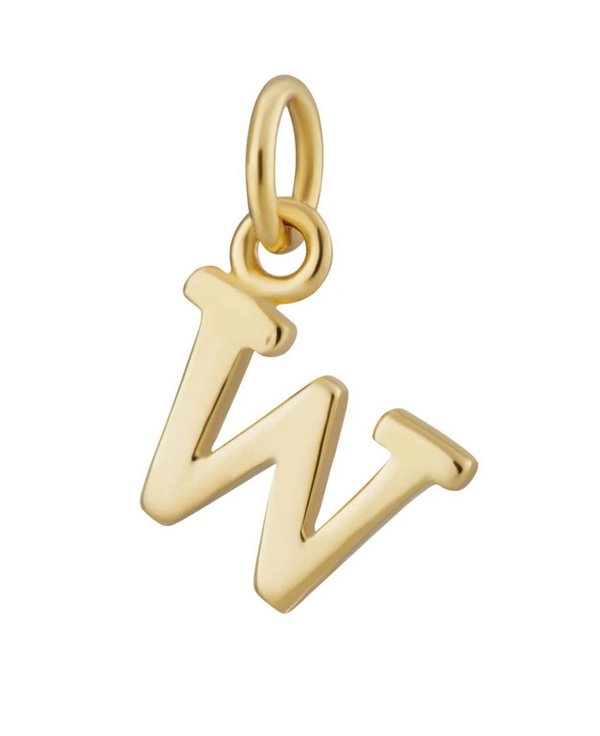 Initial Charms - Gold Plated