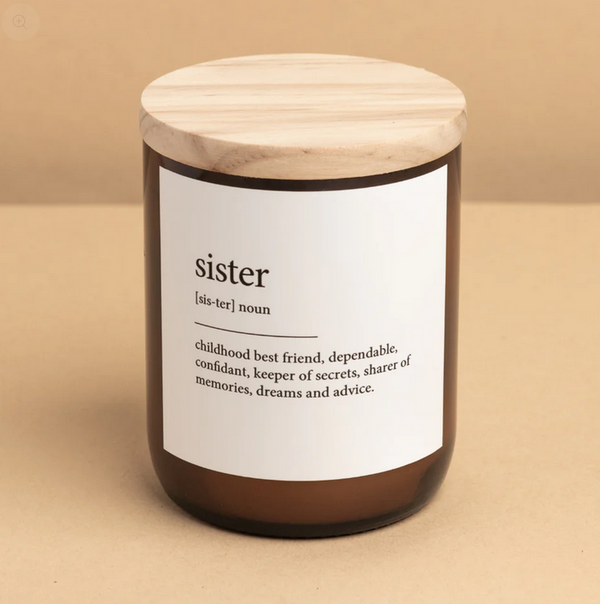 Dictionary Mid Candle - sister