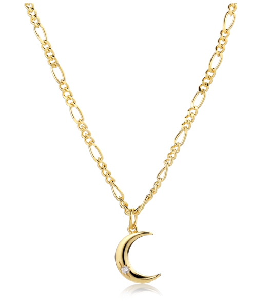 Venus Half-Moon  Necklace 08