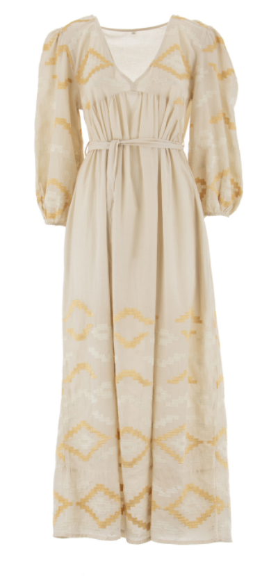 Kaftan Beige Dress