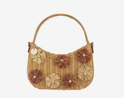 Caramel Straw Handbag