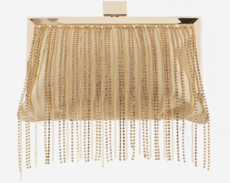 Diamant Fringe Evening Bag